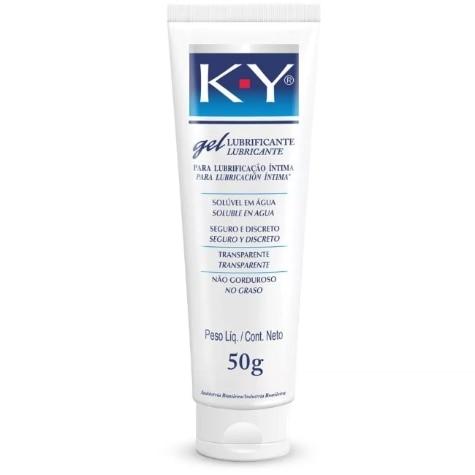 Gel Lubrificante Íntimo K-Y 50g - Imagem 1